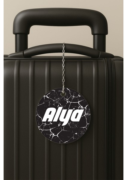 Kişiye Özel Isim Soyisim Kelime Yazılı Pleksi Bavul Etiketi Valiz Etiketi Isim 52