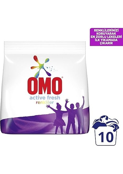 Active Fresh Renkliler Toz Deterjanı 1.5 kg fiyatları