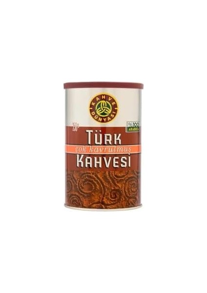 Kahve Dunyası Dünyası Çok Kavrulmuş Türk Si 250GR