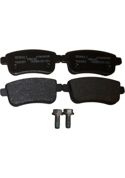 Renault Megane 3 Scenic 3 Arka Fren Disc Balatası