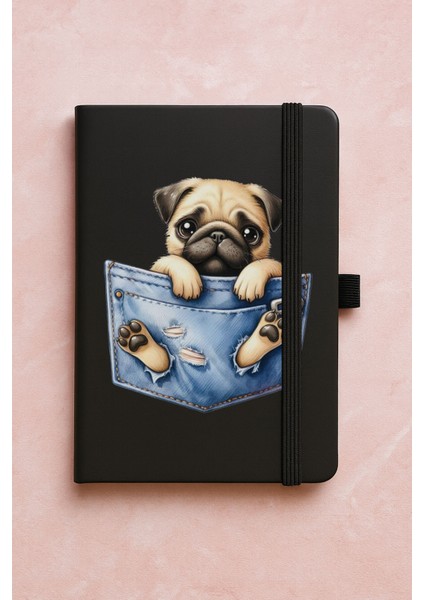Promosyon Tarihsiz Premium Termo Defter Desenli 192 Yaprak - My Dog Ride