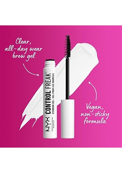 Nyx Professıonal Makeup Kaş Jeli - Control Freak Eyebrow Gel Clear 800897824884 modelleri