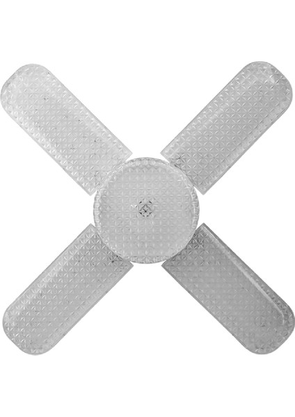 Dört Pervaneli Tasarruflu Ampul 60 W LED Lamba Beyaz E27 Duy 5400 Lümen Uzun Ömürlü 220 Volt 1 Adet indirimleri