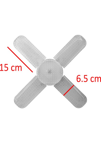 Dört Pervaneli Tasarruflu Ampul 60 W LED Lamba Beyaz E27 Duy 5400 Lümen Uzun Ömürlü 220 Volt 1 Adet fiyatları