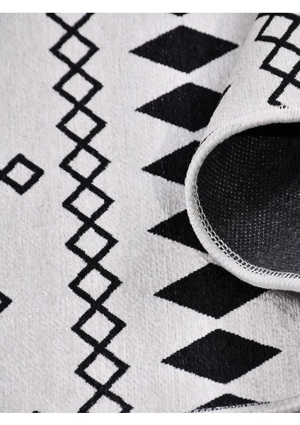 Otantik 3048 Modern Baskı Halı Silinebilir Yıkanabilir Salon Antre Mutfak Halı Yolluk modelleri