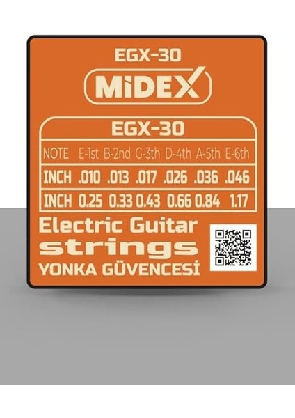 Egx-30 Elektro Gitar Teli Takımı ve Pena Seti fiyatları