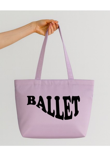 Ballet Tasarım Mat Saten Omuz Çantası