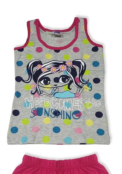 Kız Çocuk Şortlu Takım 6534 fiyatları