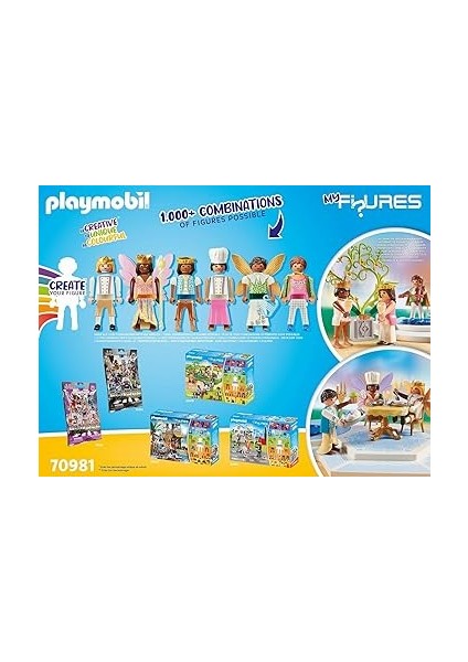 70981 Figürlerim: Sihirli Dans, Koleksiyon Ürünleri Karışımı ve Eşleştirme Figürleri, Eğlenceli Yaratıcı Rol Yapma, Oyun Setleri 4 Yaş ve Üzeri Çocuklar Için Uygundur fırsatları