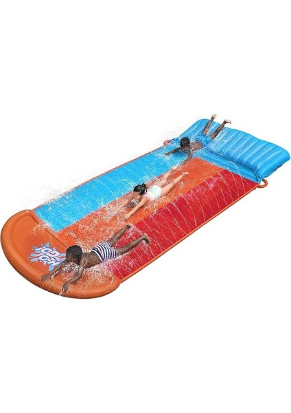 H2OGO! Tsunami Splash Ramp Üçlü Kaydırak 488 cm
