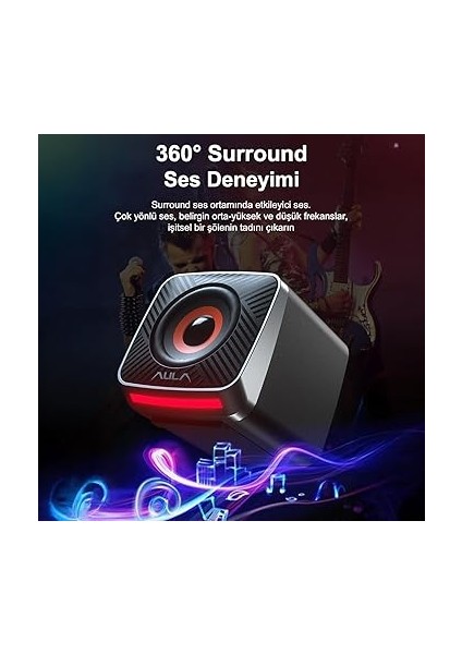 A200 Rgb Işıklı Masaüstü Gaming 3.5mm Jack Bilgisayar Pc Hoparlörü fırsatları