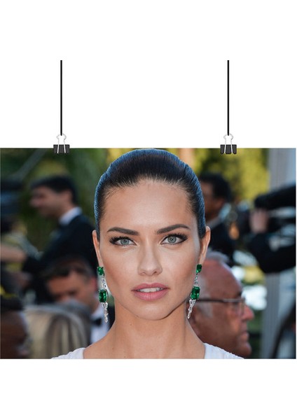 Adriana Lima Poster3 - Retro Duvar Dekoru