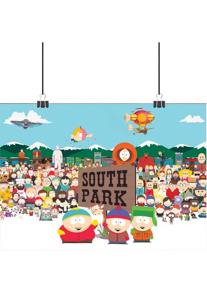 South Park Poster1 - Retro Duvar Dekoru