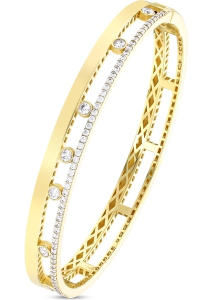 Tasarım Altın Kelepçe - 14K