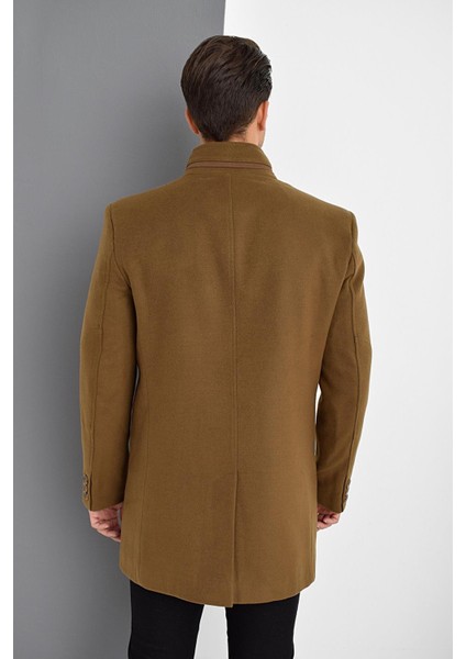 PLT9386 Dewberry Erkek Palto-Camel modelleri