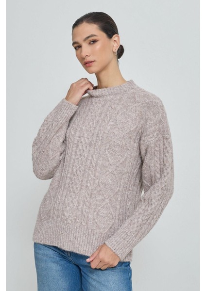 Vizon Desenli Uzun Kollu Triko fiyatları