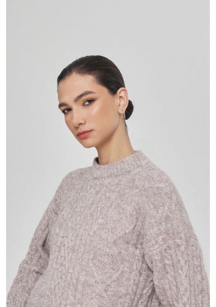 Vizon Desenli Uzun Kollu Triko modelleri