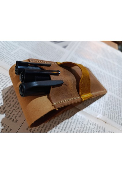 Crazy Gerçek Deri Özel Kalemleriniz Için Kalemlik ( 2*3 Kalem Için ) 28 cm \ 8 cm Büyük Boy LMN21 fiyatları