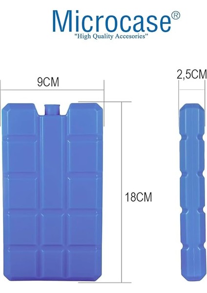 400ML Içi Su Dolu Buz Kasedi 48 Saat Korumalı Buz Aküsü 5 Adet AL4655 fiyatları