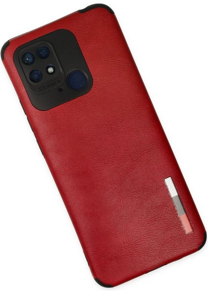 CPT16 Xiaomi Redmi 10C Kılıf Loop Deri Silikon - Kırmızı fiyatları