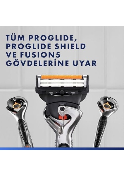 Gillette Fusion Proglide Yedek Tıraş Bıçağı 4 Adet