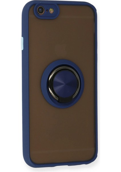 Nrzsnt Newface Iphone 6 Kılıf Montreal Yüzüklü Silikon Kapak - Lacivert fiyatları