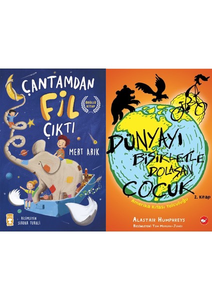 Çantamdan Fil Çıktı (Mert Arık) ve Dünyayı Bisikletle Dolaşan Çocuk 2 - Amerika Kıtası Yolculuğu