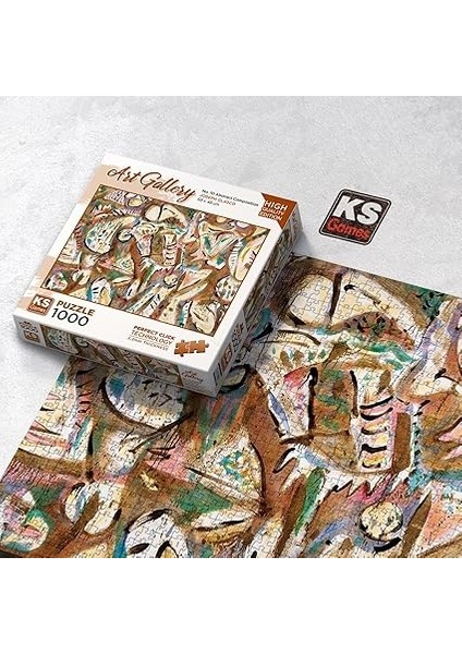 Games 1000 Parça No.10 Abstract Composition Puzzle modelleri
