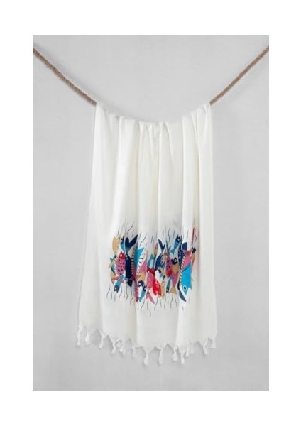 Baskılı Havlusu Turkuaz fiyatları