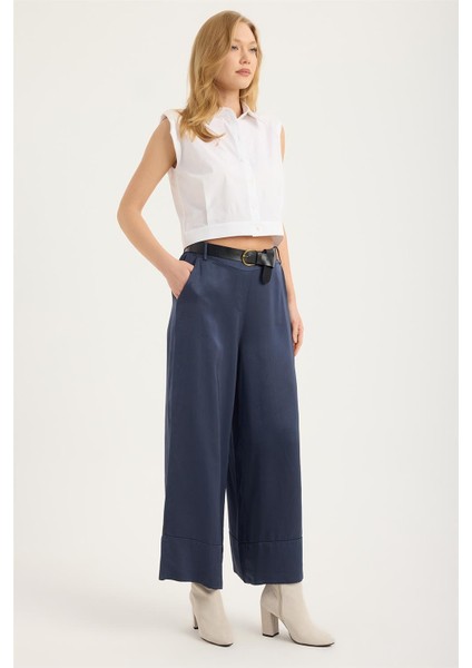 Kemerli Pantolon modelleri