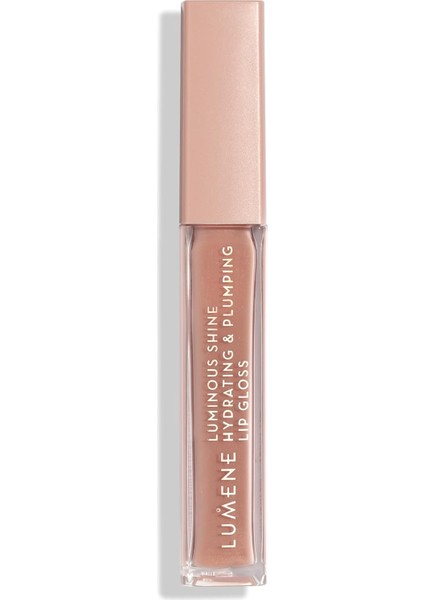Lumene Luminous Shine Hydrating & Plumping Lip Gloss Nemlendirici & Dolgunlaştirici Dudak Parlaticisi 01 Pale Honey