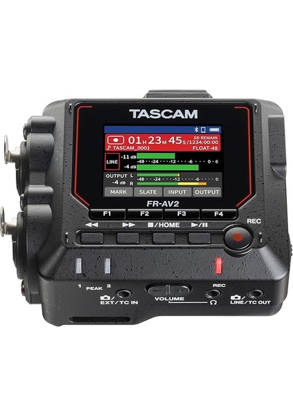 Fr-Av2 Kompakt 32 Bit Float Saha Kaydedici ve Mikserli Zaman Kodu Jeneratörü