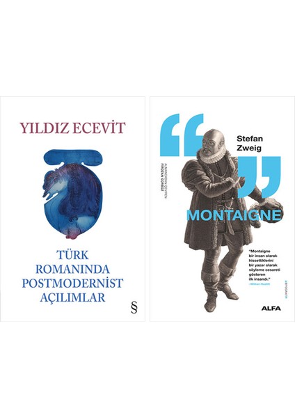 Türk Romanında Postmodernist Açılımlar (Ciltli) + Montaigne