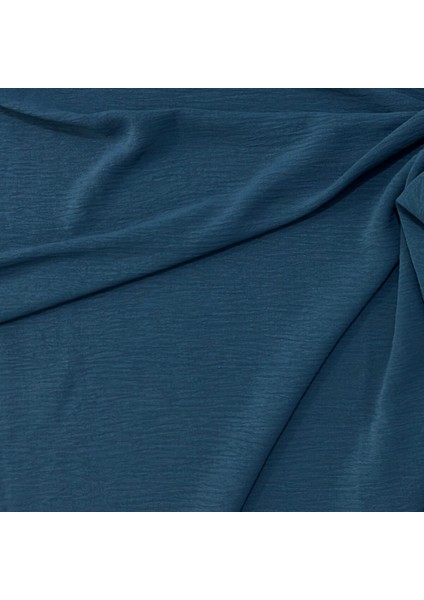 Ithal Ayrobin Kumaş Petrol Mavisi Elbiselik – Tuniklik – Pantolonluk fiyatları