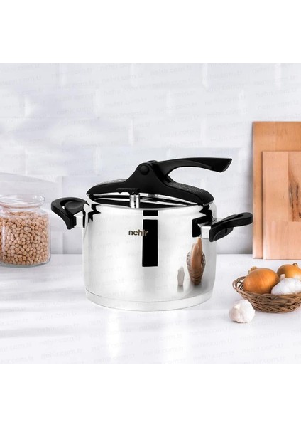 Paslanmaz Çelik 6 Litre Düdüklü Tencere