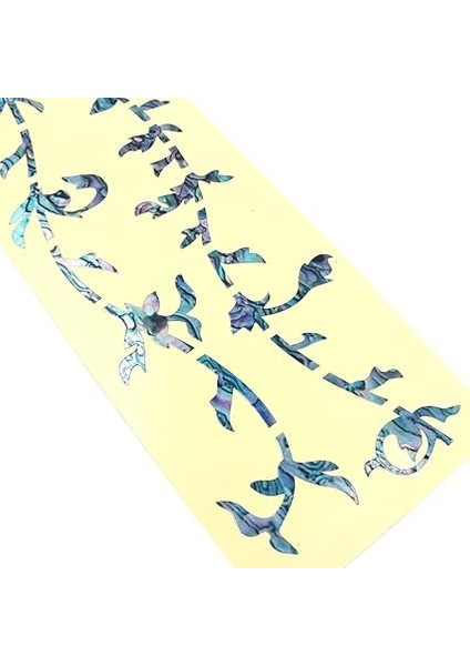 Gitar Klavye Kalemi Kakma Çıkartması, Kendin Yap Gitar Boynu Klavye Çıkartması, Bas Akustik Gitar, Elektro Gitar, Hayat Ağacı, Deniz Mavisi fırsatları