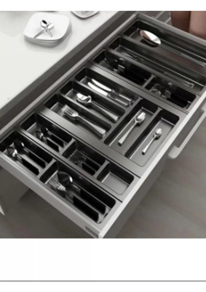 Litaetrend Eco Lüx Modül Kaşıklık Antrasit 62X49 cm ROYALEKS-ACERO-20355