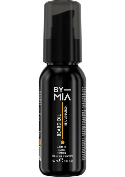 By Mıa Sakal ve Bıyık Yağı 60ML | Besler ve Nemlendirir | Argan Yağı, Çay Ağacı Yağı, E Vitamini Içeren Besleyici Formül modelleri