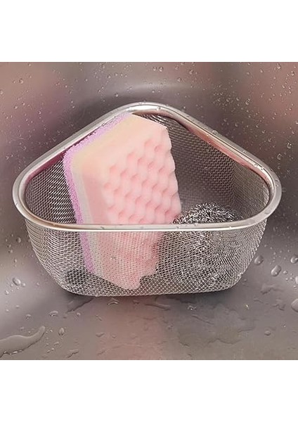 Paslanmaz Çelik Ayaklı Lavabo Çöp Süzgeci 18X13X10 cm | Paslanmaz Çelik Ayaklı Lavabo Çöp Süzgeci - Hijyenik ve Pratik Çöp Süzme Çözümü! indirimleri