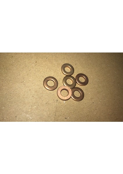 Tofaş Doğan Kartal Şahin Murat 131 Renault 12 Egzoz Manifolt Pulu Bakır 6 Adet