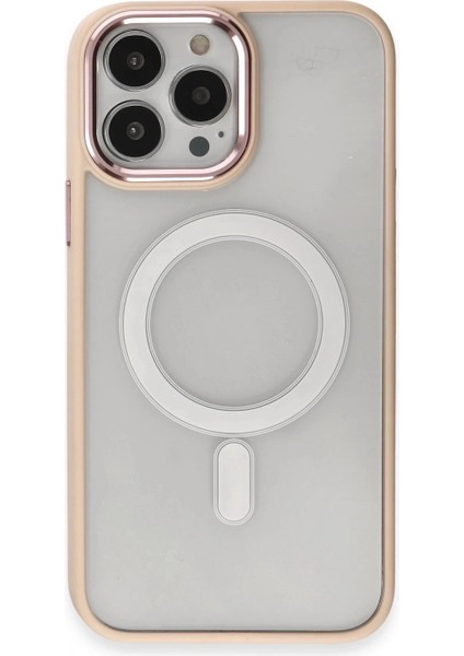 iPhone 15 Pro Kılıf Room Magneticsafe Silikon - Pudra (K95) fiyatları