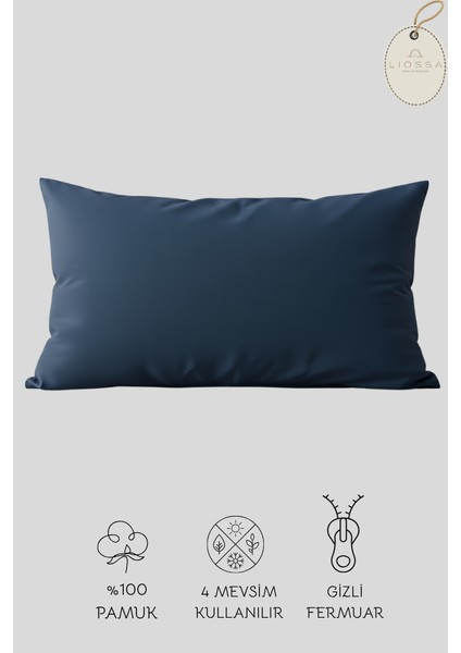 Premium Softtouch™ | 2’li Penye Yastık Kılıfı Seti | %100 Pamuk | 50X70 cm | Fermuarlı | Jersey Kumaş fiyatları