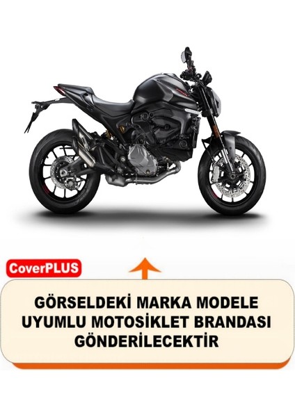 Ducati Scrambler Nightshift Branda (Arka Çanta Uyumlu) Motosiket Brandası (Gri Renk) Motor Örtüsü Çadır Su Geçirmez Motosiklet Kılıfı Motor Brandası fiyatları