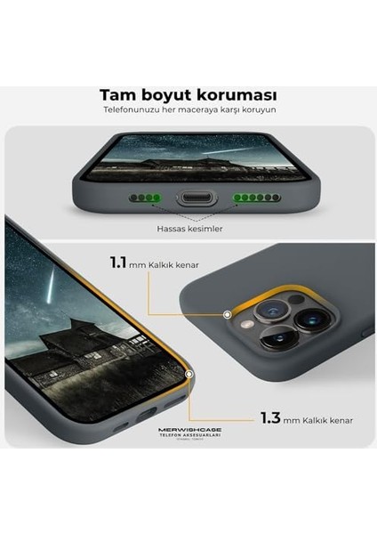 14 Pro Max Uyumlu Özel Ipeksi Dokunuş Hissi Veren Içi Yumuşak Kadife Lansman Silikon Kılıf Kapak (Taş) fiyatları