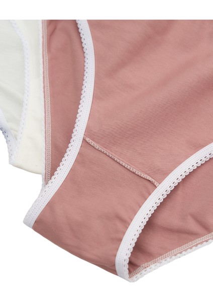 Kadın 7’li Pamuklu Bikini Külot Seti – %95 Pamuk – Yumuşak – Esnek – Karışık Renk fiyatları