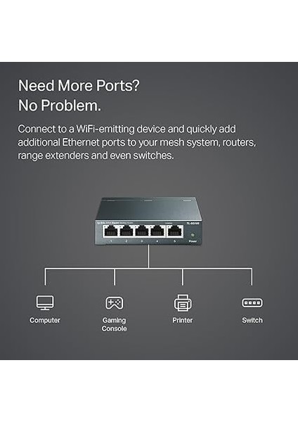TL-SG105, 5-Port 10/100/1000MBPS Gigabit Siwtch fırsatları
