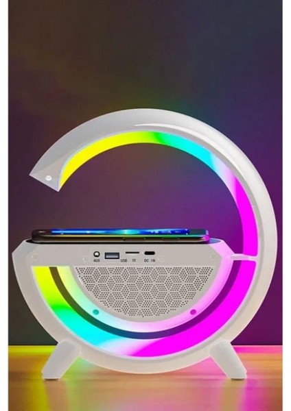 Kablosuz, USB Bağlantılı, Ekstra Uzun Pil Ömürlü, 7 Renk Seçenekli Ambiyans Işığı,telefon Şarj Standı BT2301 (5324) fiyatları