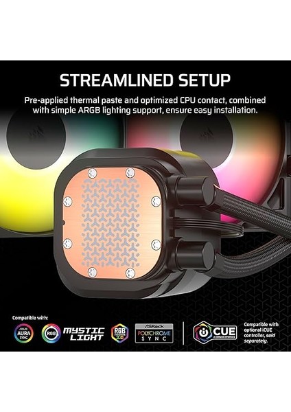 Nautılus 360 Rs Argb 360MM Siyah Işlemci Sıvı SOĞUTUCU-CW-9060093-WW modelleri