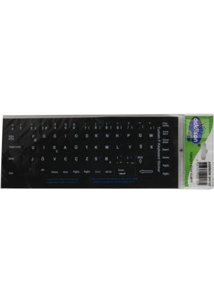 F Stiker Klavye Sticker Etiketi Kaliteli