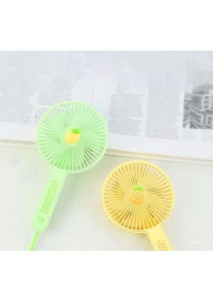 Şarjlı El Fanı Taşınabilir Şarjlı Portatif Soğutucu Mini Klima Sarı fiyatları